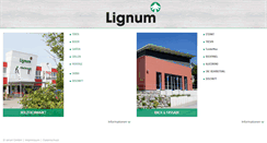 Desktop Screenshot of lignumonline.de