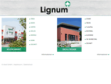Tablet Screenshot of lignumonline.de
